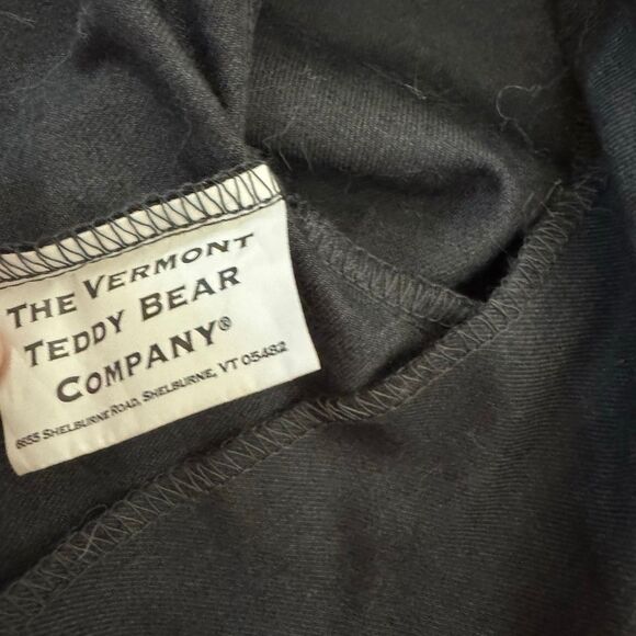 Vermont Teddy Bear Company Jointed Gray 16" with Blue Signature Eyes Gray Suit - Picture 15 of 16